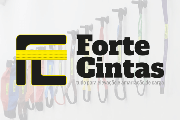 Desenvolvimento da logo, web e gráfica para Forte Cintas