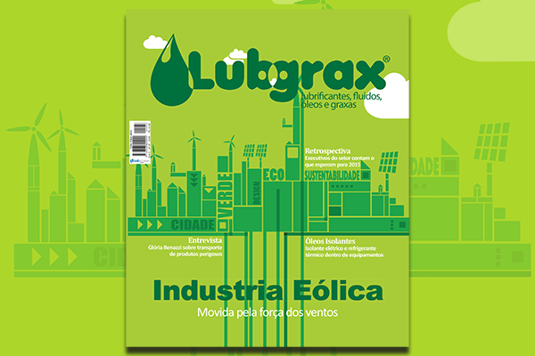 Desenvolvimento da logo, web e gráfica para Revista Lubgrax
