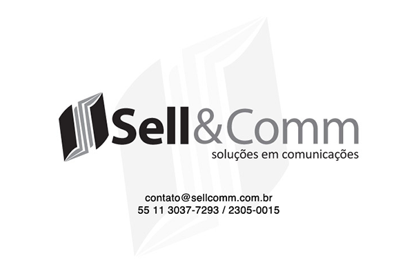 Desenvolvimento da logo, web e gráfica para Sell&Comm Editora